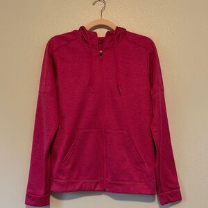 adidas Raspberry Full-Zip Hoodie